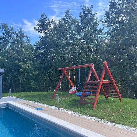 Vila Prisunca Jacuzzi & Swimming Pool Pazin Eksteriør bilde